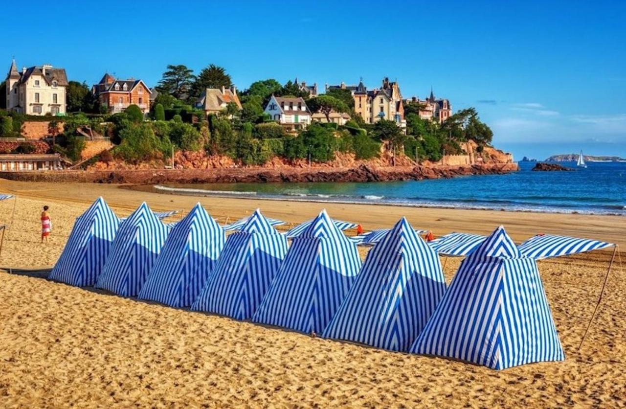 Homard & Fox, Le Feart, Studio Avec Coin Terrasse & Barbecue Dinard Exteriör bild